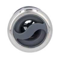 Hydropool whirlpool mini jet BVK - dark gray/stainless steel