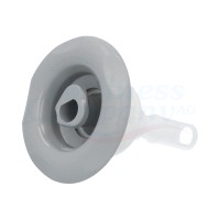 Whirlpool nozzle Cyclone Micro adjustable swirl 3&#34;, gray