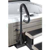 Safe-T-Rail II - Freestanding entry aid for whirlpools