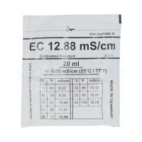 EC calibration solution 12.88 mS/cm (KCl 0.1 mol/l) - 20 ml sachet - for PrimeLab 2.0