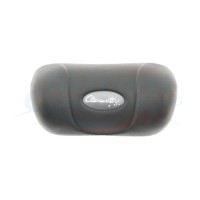 Clearwater Spa whirlpool cushion with logo - charcoal gray