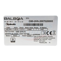 Balboa Genesis Air Blower 1150W (900W + heater)