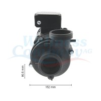 MEC80 Pumpe mit Wet-End 3.0 HP, 2-speed, 2&#39;&#39; Gewinde