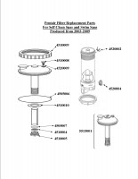 Whirlpoolfilterdeckel-Sicherung zu Lock Ring Pentair