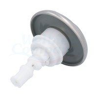 3&#34; Whirlpool nozzle with rotation Twin-Spin white/grey without body and sleeve