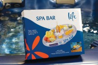 Spa Bar - Aufblasbare Bar für Whirlpools und Swim Spas - grau