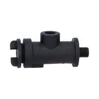 Sand filter vent valve 1.4&#34; male, black for pool filter
