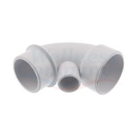 2&#34; PVC Whirlpool Pipe Elbow 90° Degree Spg x S x 3/4&#34;