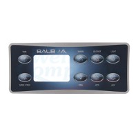 Balboa VL801 Aufkleber Sticker 1 Pumpe & Air & Aux