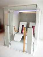 ZEN Lounge 2 - reclining infrared cabin from b-intense