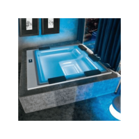 Phantom - whirlpool with infinity overflow channel for 4 persons