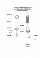 Joint de couvercle de filtre / Brominator Lid O-Ring