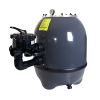 Swimming pool/pool sand filter compact filter system BREGENZ II, d520, graphite gray