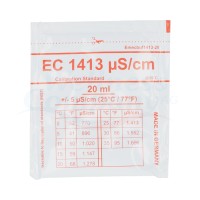 EC calibration solution 1413 μS/cm - 20 ml sachet - for PimeLab 2.0