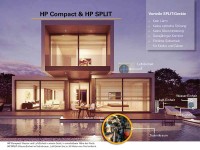 HP2400 Premium SPLIT 24.4 kW Wärmepumpe für Schwimmbad / Pool