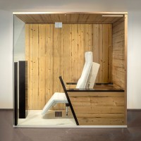 ZEN Lounge 1 - reclining infrared cabin from b-intense